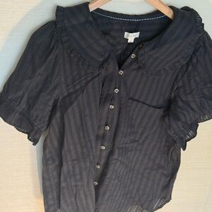 Pilcro Charcoal Quilted Jacket